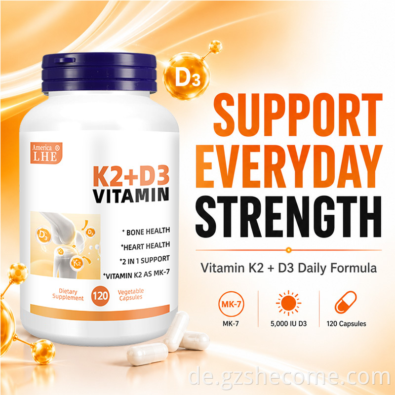 Vitamin D3 K2 Capsules6
